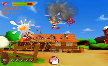 Chicken Blaster screen shot game playing